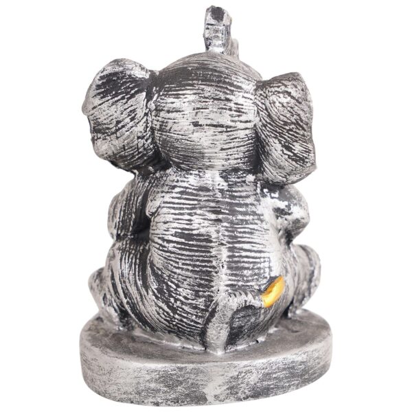 Resin Elephant Playing Musical Instrument Showpiece For Home Dcor Living Room Bedroom Table Top - Image 3