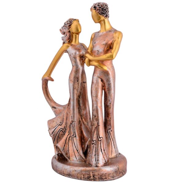 GREAT Valentine's Day Gift For Girl & Boys symbolizes true love, Romantic Gift Showpieces golden brown - Image 4