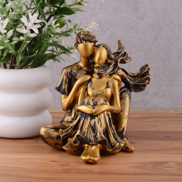 GREAT Valentine's Day Gift For Girl & Boys symbolizes true love, Romantic Gift Showpieces black Golden